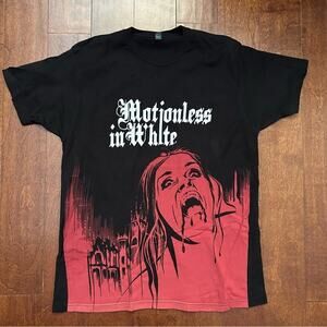 Motionless in White Band T-shirt, Unisex, Size Large, NWOT